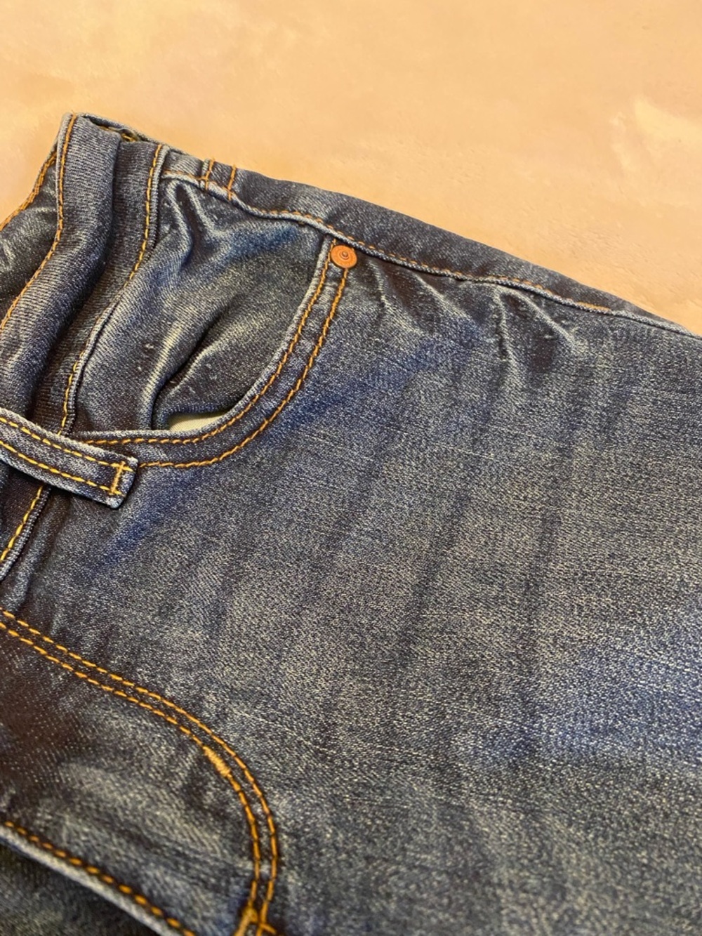 Arizona Jean Company Dark Blue Short Bootcut Jeans - Picture 7 of 13